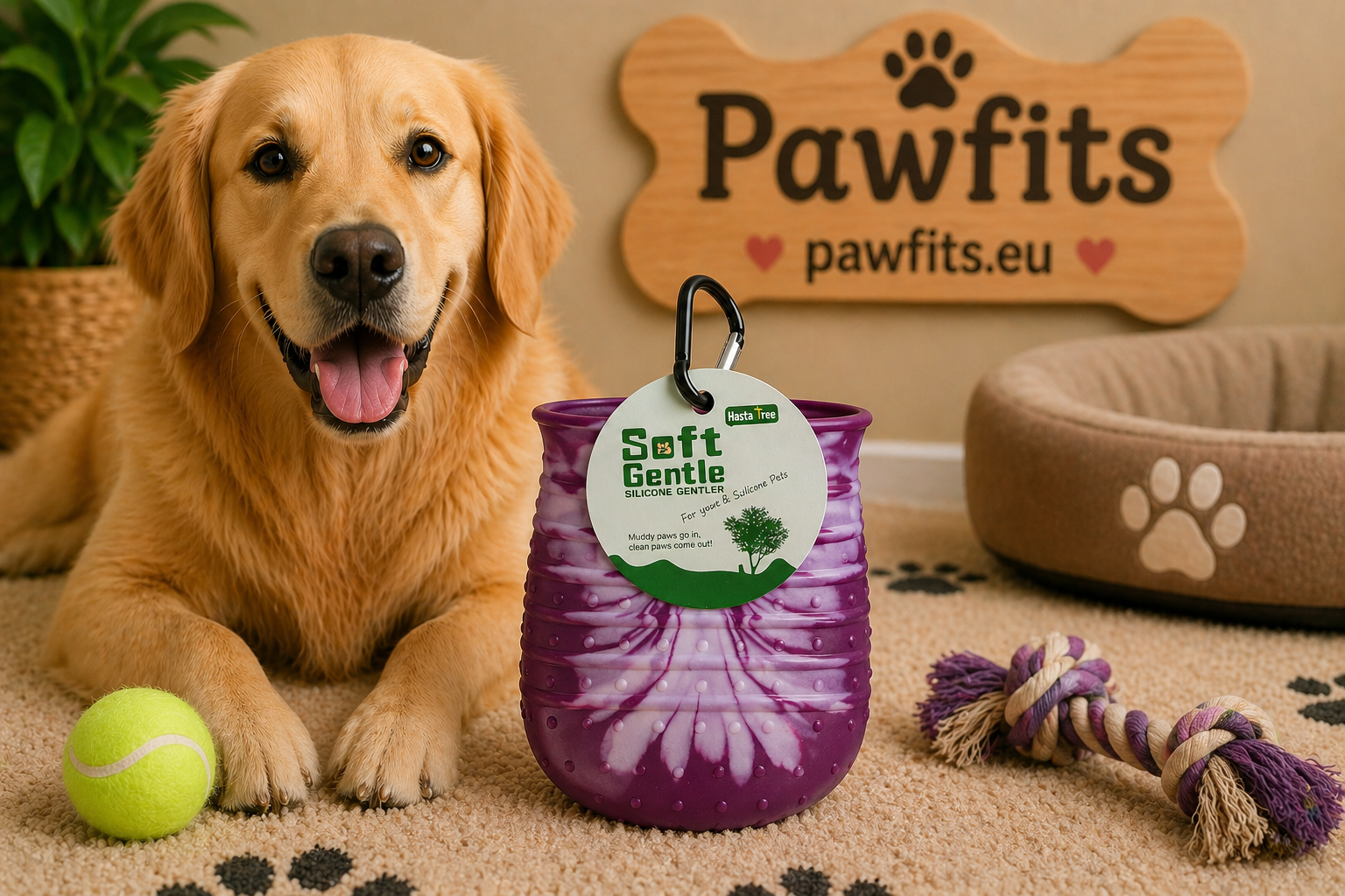 2 in 1 Dog Paw Cleaner Cup - Mud Remover For Pets